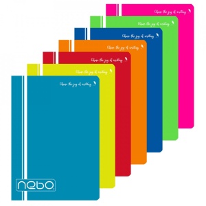 Caiet A5 80 file AR coperta PP - NEBO - Img 1