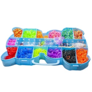 Set creativ elastice, 3200 piese, ursulet - Img 1