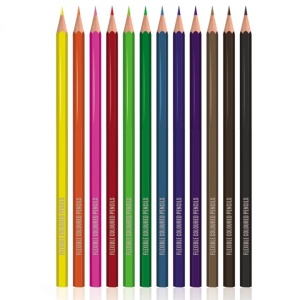 Creioane color, flexibile, 12 culori/set - S-COOL - Img 2