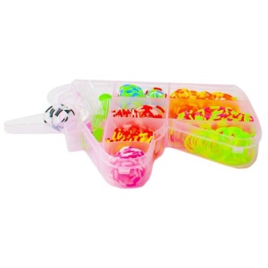 Set creativ elastice, 250 piese, unicorn - Img 2