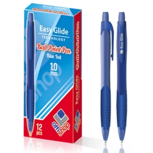 Pix cu mecanism, Easy Glide, mina albastra, 12 buc/set - OFFISHOP - Img 2