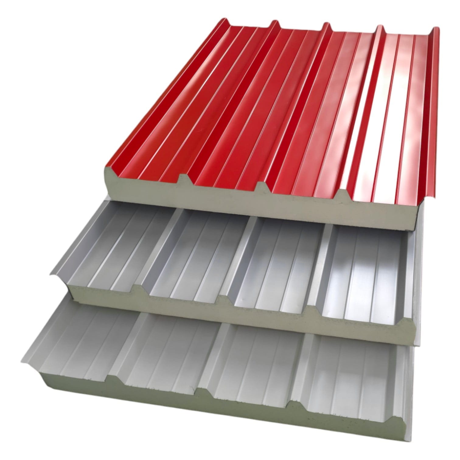 Panou sandwich perete spumă 40 mm, alb-gri RAL 9002, ghid complet alegere, montaj, calcule și alternative