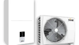 Ferroli Omnia S 3.2 HI6 14T/14W – pompa de căldură aer-apă reversibilă split pentru încălzire, răcire și apă caldă menajeră