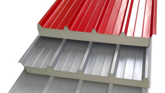 Panou sandwich perete spumă 40 mm, alb-gri RAL 9002, ghid complet alegere, montaj, calcule și alternative