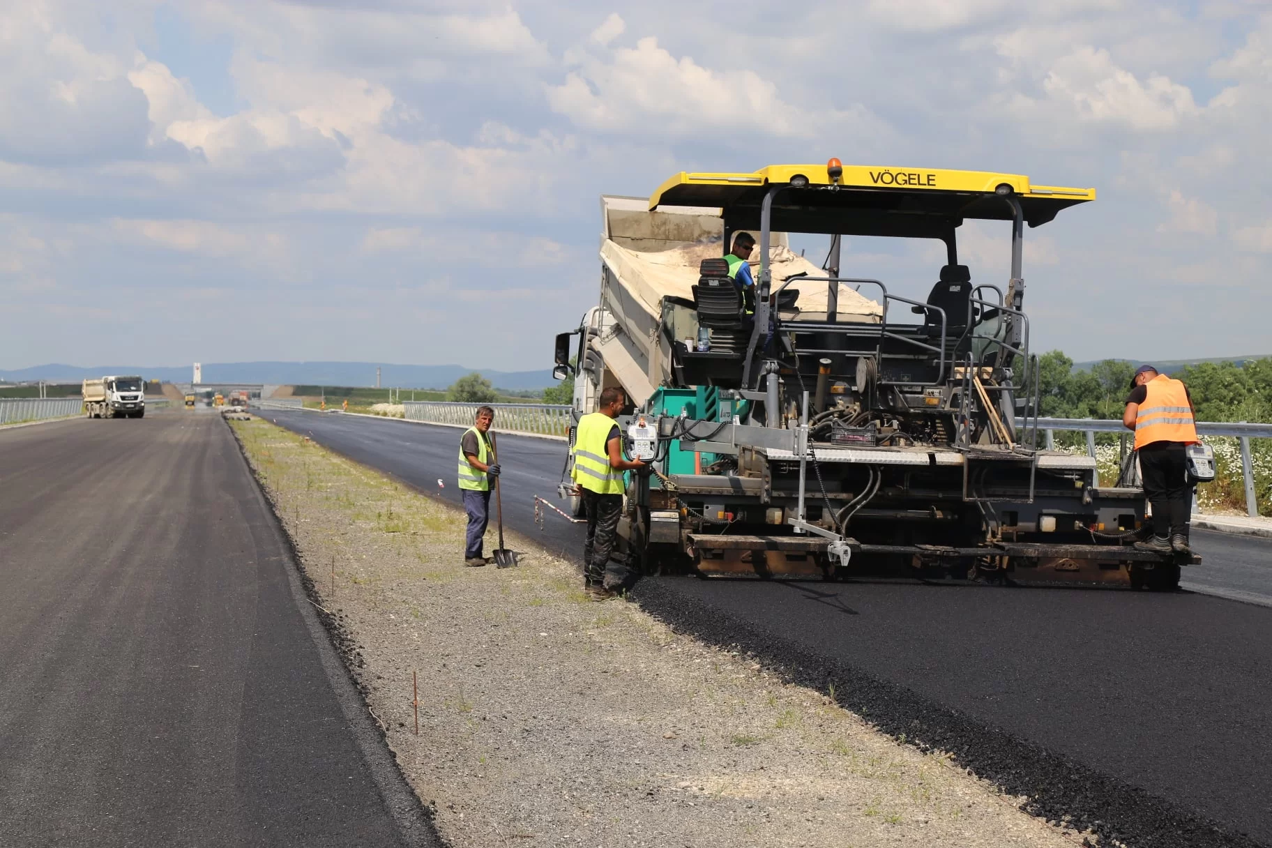 Autostradă panoramică la apus