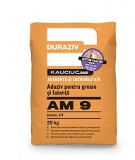 Adesivo per piastrelle e mattonelle Am 9 con Kauciuc, 25Kg