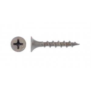 Art. 101 - self-tapping screw for plasterboard, wood thread, phosphated - 3.5, 35