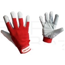 Caprior Cotton Glove With Leather - (9)