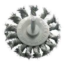 Circular Wire Wire Brush With Rod 75Mm