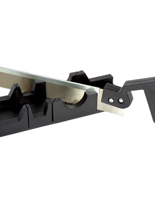 CUTIE TAIERE UNGHI DIN PLASTIC CU FIERASTRAU 300X65MM