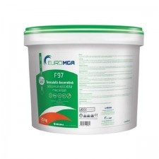 Intonaco decorativo al silicone applicabile meccanizzato F97 / 25Kg