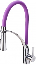 Kitchen Cookware with Flexible Pipe and Fixing Bracket / C: Purple; S: Yes
