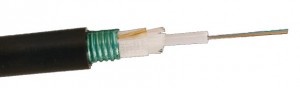 Metallic Armoured Fibre Optic Cable 8 Fibre 1800N 60Kg/Km / Ml