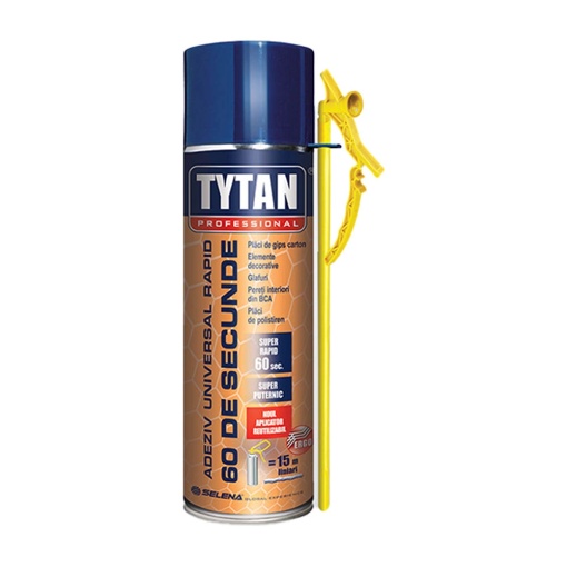 Multifunctional Foam Adhesive For Polystyrene, OSB And Gypsum 60 Seconds / 300Ml