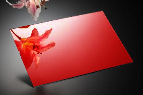 Placa Acrilica Pmma Oglinda Red 3Mm - 2050X3050Mm