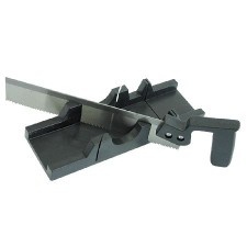 Plastic Angle Cutting Box With Saw 300X65Mm