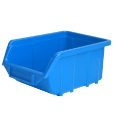 Plastic Storage Box 155X240X125Mm / Blue
