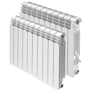 Radiatore in alluminio Ferroli Proteo 450, 10 elementi, 117W/Elem, 431X80X100Mm