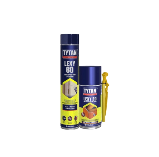 Schiuma poliuretanica con paglia Lexy 60 860Ml