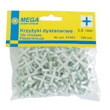 Spacers 3.0Mm Cross Type Spacers, 150/Set