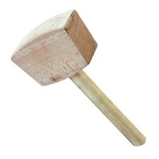 Square wooden hammer 500G
