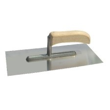 Stainless Steel Gletiere With Wooden Handle 270X130Mm