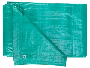 Tarpaulin 120G/Mp 6X10M - Green Ls