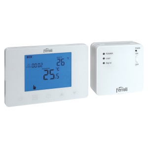 TERMOSTAT DIGITAL PROGRAMABIL CU RADIO FRECVENTA, FER 209