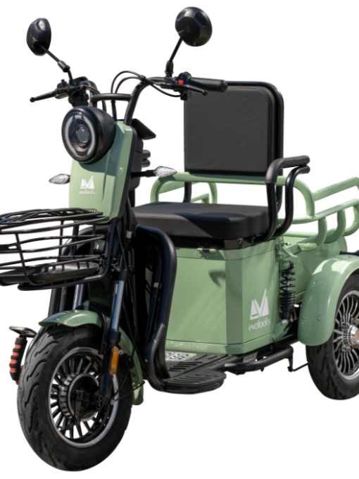 TRICICLU ELECTRIC PERSOANE DECENEU TRP500 VERDE