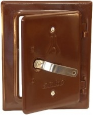 Usa Horn Painted / 260X130Mm - Brown