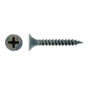 Art. 100 - self-tapping screw for plasterboard, metal thread, phosphated - 4.8, 90