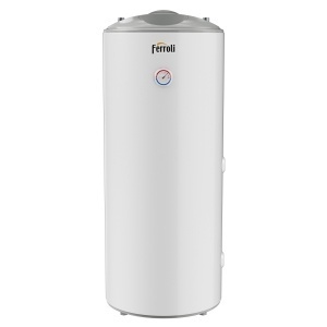 BOILER CU ACUMULARE CU IESIRE IN PARTEA SUPERIOARA , 200L, CU O SERPENTINA, ECOUNIT TOP 200