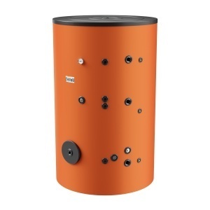 BOILER INDIRECT PENTRU SISTEME SOLARE, 2000L, DOUA SERPENTINE, ECOUNIT WE 2000-2C