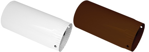 BURLAN EMAILAT NEGRU 130X500MM