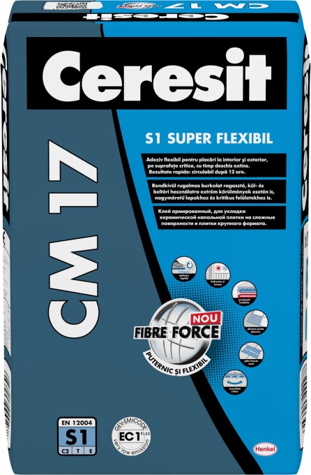 Ceresit Cm 17 Adesivo flessibile a base di cemento 25Kg