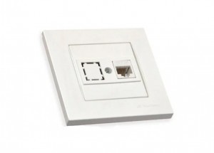 Data Outlet Utp Rtp Rj45 Cat 5E Rita Mutlusan Alba
