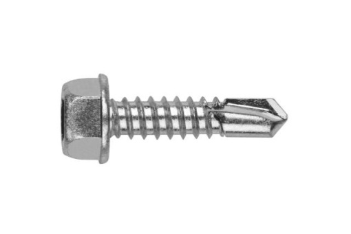 DIN 7504K - Self-drilling screw, hex head - INOX A2 - 4.8, 32