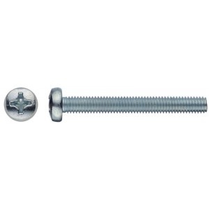 DIN 7985 - 4.8 - galvanised, domed head screw - 6, 30