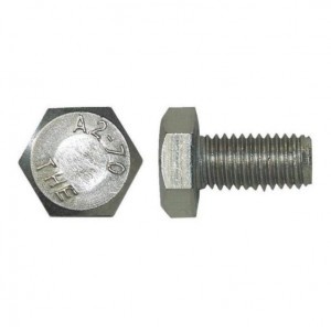 DIN 933 – A2 – surub cu cap hexagonal - 16, 80