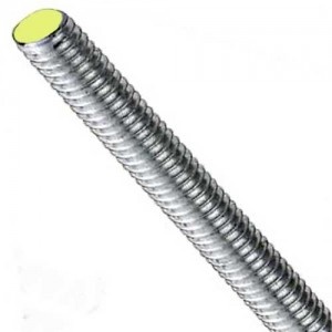 DIN 975 - 8.8 - threaded rod, left-hand thread, galvanised - 16, 1000