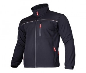 Elasticated Jacket / Black -2Xl