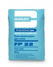 Gipscarton Pasta adesiva a presa rapida, Duraziv Fp 22, 20Kg