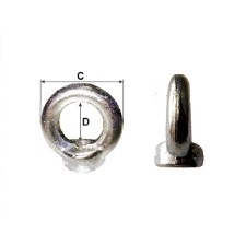 M12 / 30Mm/50Mm Ring With Built-in Nut