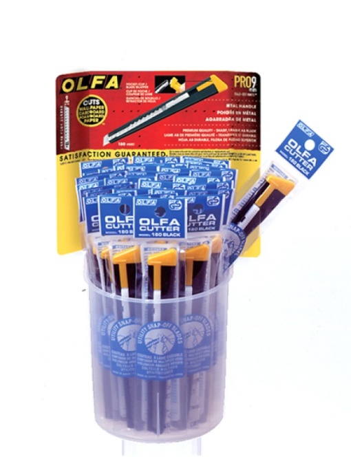 OLFA – Cutter, 9mm, 180 Black