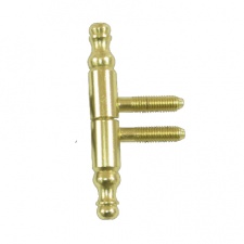Ornamental Cylindrical Hinge 2 Rods / 13X90Mm Gold