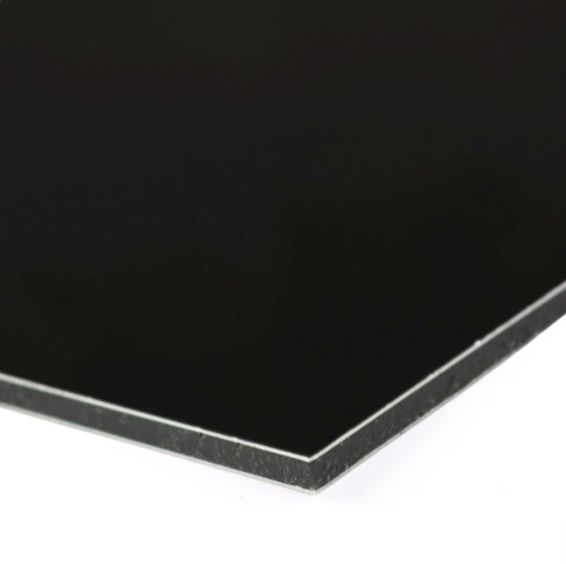 PIASTRA BOND/DIBOND/ALUCOBOND NERO 3MM (0,2MM) 2000X4050MM / 8,1MP