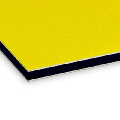 PIASTRA GIALLA BOND/DIBOND/ALUCOBOND RAL 1023 3MM (0,2MM) 1500X3050MM / 4,575M