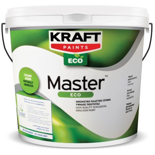 PITTURA ECOLOGICA LAVABILE BIANCO KRAFT KRAFT MASTER ECO / 10L