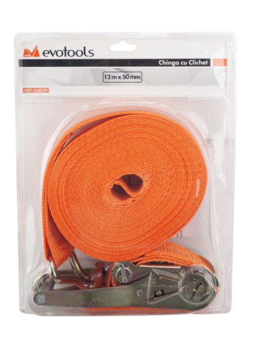 Ratchet Strap Ets / 12M - 50Mm
