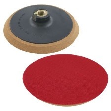 Self-Adhesive Self-Adhesive Rubberised Abrasive Disc Holder With Thread / 125Mm
